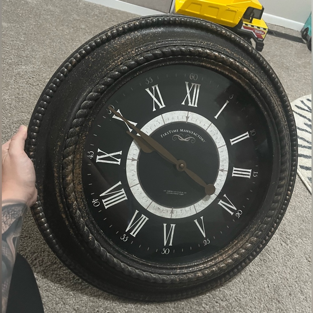 Rustic Wall Clock